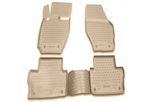 Volvo XC60 2007+ 4ΤΕΜ. Μπεζ ΠΑΤ.ΜΑΡΚ.ΛΑΣΤΙΧΟ