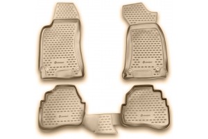 Novline Σετ Πατάκια Σκαφάκια 4τμχ από Λάστιχο για Volkswagen Passat B5 1996-2005