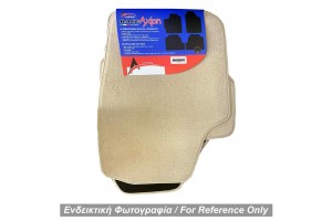 Race Axion Σετ Πατάκια 4τμχ από Μοκέτα για Alfa Romeo 159 2004-2011 Μπεζ