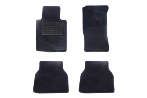 Cik Σετ Πατάκια 4τμχ από Μοκέτα για Bmw Coupe / Σειρά 3 1998-2005 Χωρίς Κουμπώματα