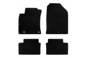 Lampa Σετ Πατάκια 4τμχ με Κουμπώματα από Μοκέτα για Kia Ceed 2018 / XCeed 2019