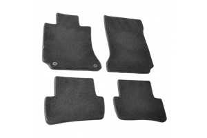 Lampa Σετ Πατάκια 4τμχ από Μοκέτα για Mercedes Benz C