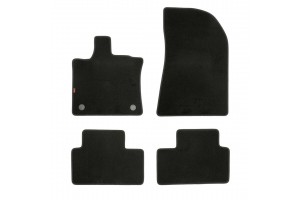 Lampa Σετ Πατάκια 4τμχ από Μοκέτα για Renault Captur