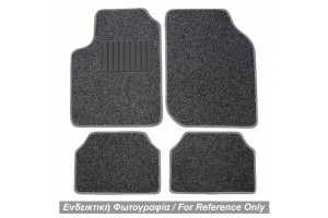 VW Polo 3D/5D 1995>2001 Πατακια Μαρκε Μοκετα (ΓΚΡΙ ΣΚΟΥΡΟ) - 4 ΤΕΜ.