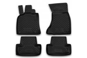 Audi Q5 2008-2017 | 4ΤΕΜ. Πατάκια(σκαφάκια) Μαύρα από Tpe Μαρκέ