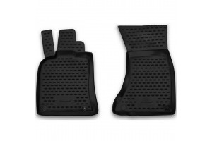 Audi Q5 2008-2017 | 2ΤΕΜ.(μόνο μπροστά) Πατάκια(σκαφάκια) Μαύρα από Tpe Μαρκέ