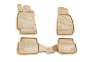 Audi A6 C6 2006-2011 | 4ΤΕΜ. Πατάκια(σκαφάκια) Μπεζ από Tpe Μαρκέ