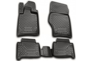 Audi Q7 03/06+ Πατάκια {Σκαφάκια} Λάστιχο {Καουτσούκ} Μαρκέ