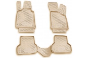 AUDI A3 3D 2003-2014 ΠΑΤ.ΜΑΡΚ.ΛΑΣΤΙΧΟ ΣΚΑΦΑΚΙΑ (ΜΠΕΖ) - 4 ΤΕΜ.