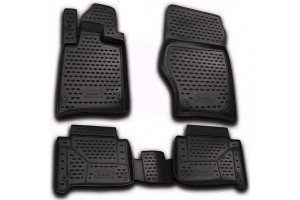 Audi Q7 2005-2014 | 4ΤΕΜ. Πατάκια(σκαφάκια) Μαύρα από Tpe Μαρκέ