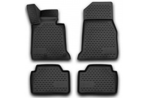 Novline Σετ Πατάκια 4τμχ από Λάστιχο Bmw Σειρά 1