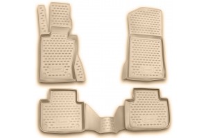 Μαρκε Πατακια Σε Σκαφη Tpe Λαστιχο Για Bmw X3 E83 2004-2010ΣΕ Μπεζ Χρωμα Novline - 4 ΤΕΜ.