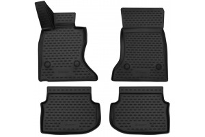 BMW Σειρα 5 F10 2010-2013 | 4ΤΕΜ. Πατάκια(σκαφάκια) Μαύρα από Tpe Μαρκέ