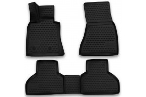 BMW X5 2013+| 4ΤΕΜ. Πατάκια(σκαφάκια) Μαύρα από Tpe Μαρκέ