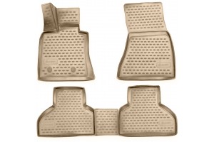 BMW X5 2013+| 4ΤΕΜ. Πατάκια(σκαφάκια) Μπεζ από Tpe Μαρκέ