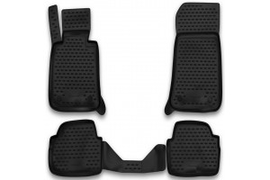 Novline Σετ Πατάκια 4τμχ από Λάστιχο Bmw Σειρά 1