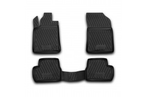 Novline Σετ Πατάκια 4τμχ Λάστιχο Citroen C3