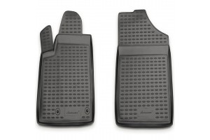 Novline Πατάκια Μπροστινά 2τμχ από Λάστιχο για Citroen Berlingo 2005+