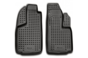 Novline Πατάκια Μπροστινά 2τμχ από Λάστιχο για Fiat Doblo