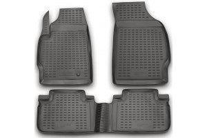 Novline Σετ Πατάκια Σκαφάκι 3τμχ από Λάστιχο για Ford Escape