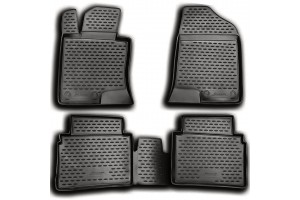 Novline Πατάκια Λάστιχο {Καουτσούκ} Μαρκέ Για Hyundai Sonata 2010+ 4ΤΕΜ. NLC.20.40.211K/NV