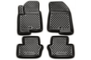 Novline Σετ Πατάκια Σκαφάκι 4τμχ από Λάστιχο για Jeep Liberty 2007