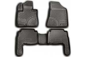 Novline Σετ Πατάκια 4τμχ από Λάστιχο Kia Sorento