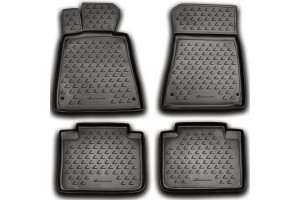 Novline Σετ Πατάκια Σκαφάκι 4τμχ από Λάστιχο για Lexus GS