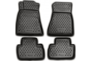 Novline Σετ Πατάκια 4τμχ από Λάστιχο για Lexus IS 2006