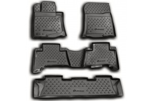 Novline Σετ Πατάκια 5τμχ από Λάστιχο για Lexus GX460 2010+