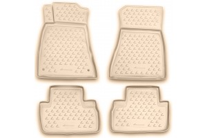 Lexus IS250 2005+ 4ΤΕΜ. Μπεζ ΠΑΤ.ΜΑΡΚ.ΛΑΣΤΙΧΟ