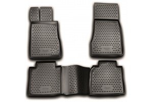 Novline Σετ Πατάκια 4τμχ από Λάστιχο Mercedes Benz S