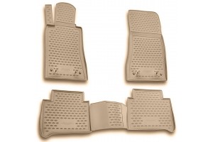 Μαρκε Πατακια Σε Σκαφη Tpe Λαστιχο Για Mercedes E Class W210 / E Class W211 2002-2009ΣΕ Μπεζ Χρωμα Novline - 4 ΤΕΜ.