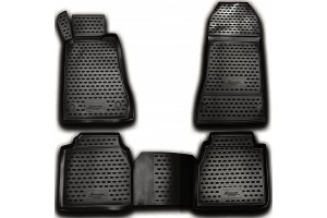 Novline Πατάκια Λάστιχο {Καουτσούκ} Μαρκέ Για Mercedes SL R230 2008+2ΤΕΜ. NLC.34.37.211K/NV