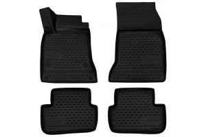 Mercedes W176 A-KLAS 2012+ Πατάκια {Σκαφάκια} Λάστιχο {Καουτσούκ} Μαρκέ