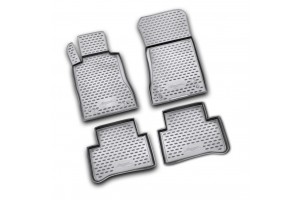 Mercedes Cls C219 10/04>  Μαρκε Πατακια Σε Σκαφη Novline (ΜΑΥΡΟ) - 4 ΤΕΜ.