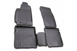 Novline Σετ Πατάκια Σκαφάκι 4τμχ από Λάστιχο για Mitsubishi Outlander