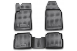 Πατάκια Λάστιχο {Καουτσούκ} Μαρκέ Για Opel Vectra SW 2003>2008  4ΤΕΜ.