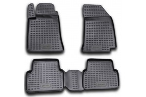 Novline Σετ Πατάκια Σκαφάκι 4τμχ από Λάστιχο για Renault Laguna