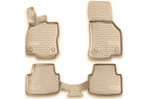 Skoda Octavia 3 2013-2017 & 2017+ 4ΤΕΜ Μπεζ ΠΑΤ.ΜΑΡΚ.ΛΑΣΤΙΧΟ Σκαφακια