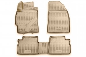 Toyota Corolla 2013+ 4ΤΕΜ Μπεζ ΠΑΤ.ΜΑΡΚ.ΛΑΣΤΙΧΟ Σκαφακια