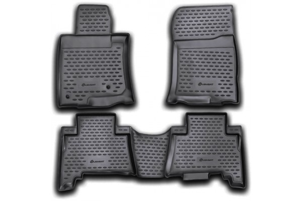 Novline Σετ Πατάκια Σκαφάκι 4τμχ από Λάστιχο για Toyota Land Cruiser Prado 2009-2013 Novline Σετ Πατάκια Σκαφάκι 4τμχ από Λάστιχο για Toyota Land Cruiser Prado 2009-2013
