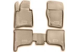 Novline Σετ Πατάκια 4τμχ από Λάστιχο VW Touareg