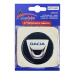 Race Axion Αυτοκόλλητα Σήματα Χρωμίου Dacia 5.5cm για Ζάντες Αυτοκινήτου 4τμχ