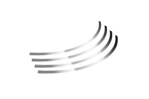 Lampa Πλαστική Αυτοκόλλητη Ταινία Ζάντας Χρώμιου για Ζάντες 14''-16'