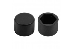 Lampa Καπάκια Μπουλονιών Σιλικόνης 19mm Μαύρα 20τμχ