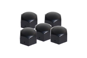 Simoni Racing Καπάκια Μπουλονιών Μαύρα 19" 20τμχ