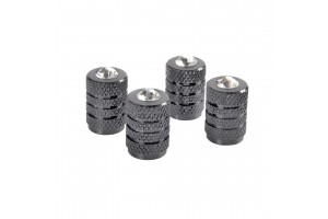 Lampa Καπάκια Βαλβίδων Brilliant Titanium Ασημί 4τμχ