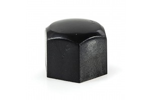 AMiO Καπάκια Μπουλονιών Μαύρο 19mm 21τμχ