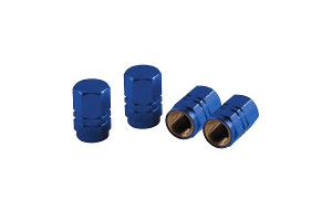 Lampa Καπάκια Βαλβίδων Sport-Cap Hexagonal Μπλε 4τμχ